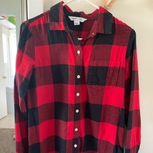 Old Navy Buffalo print Flannel